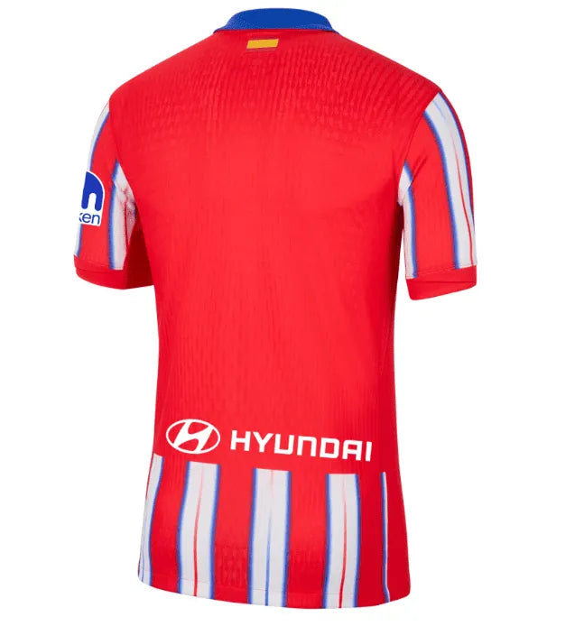 Camisa Atletico de Madrid I Home 25/26 Torcedor Masculina Listrada