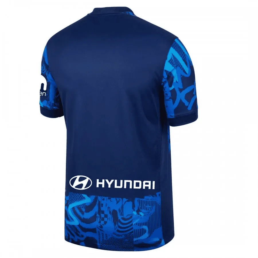 Camisa Atletico de Madrid III 25/26 Torcedor Masculina Azul