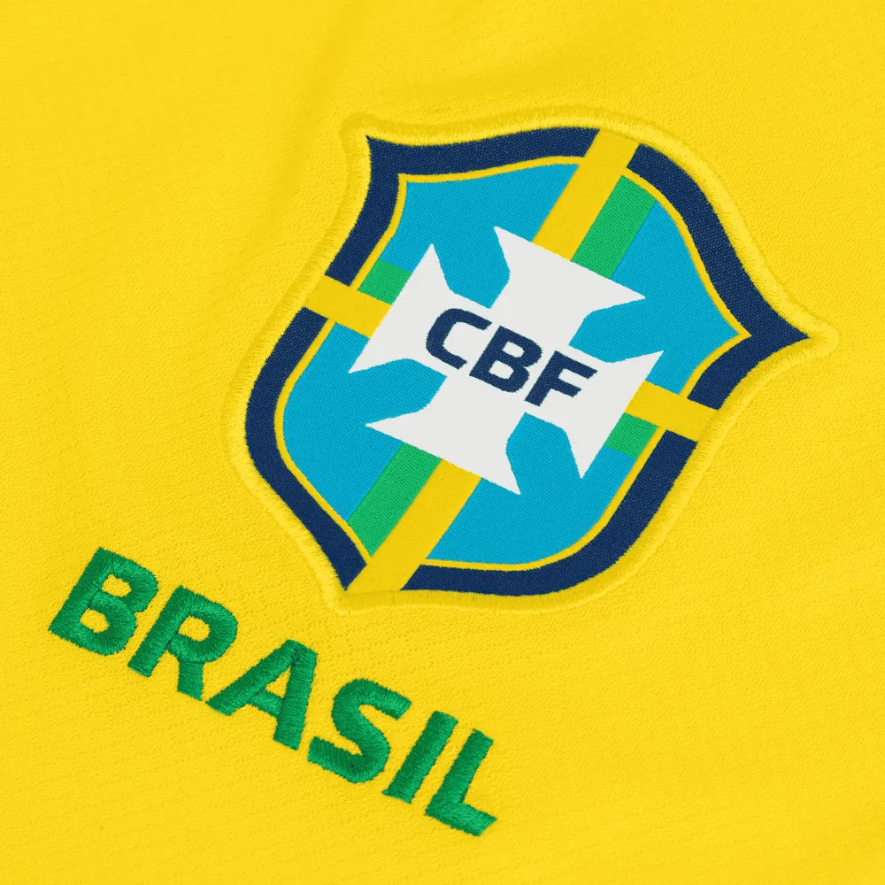 Camisa Brasil Seleção Brasileira I 25/26 Torcedor Masculina Amarela