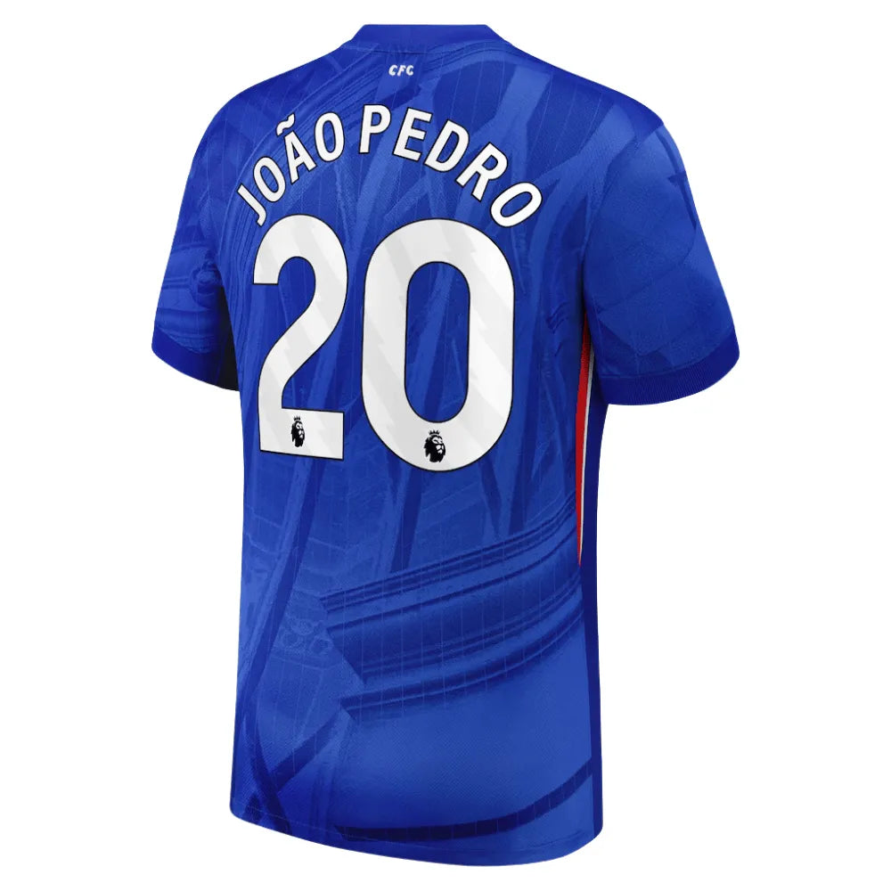 Camisa Chelsea I 25/26 Home Torcedor Masculina Azul João Pedro 20