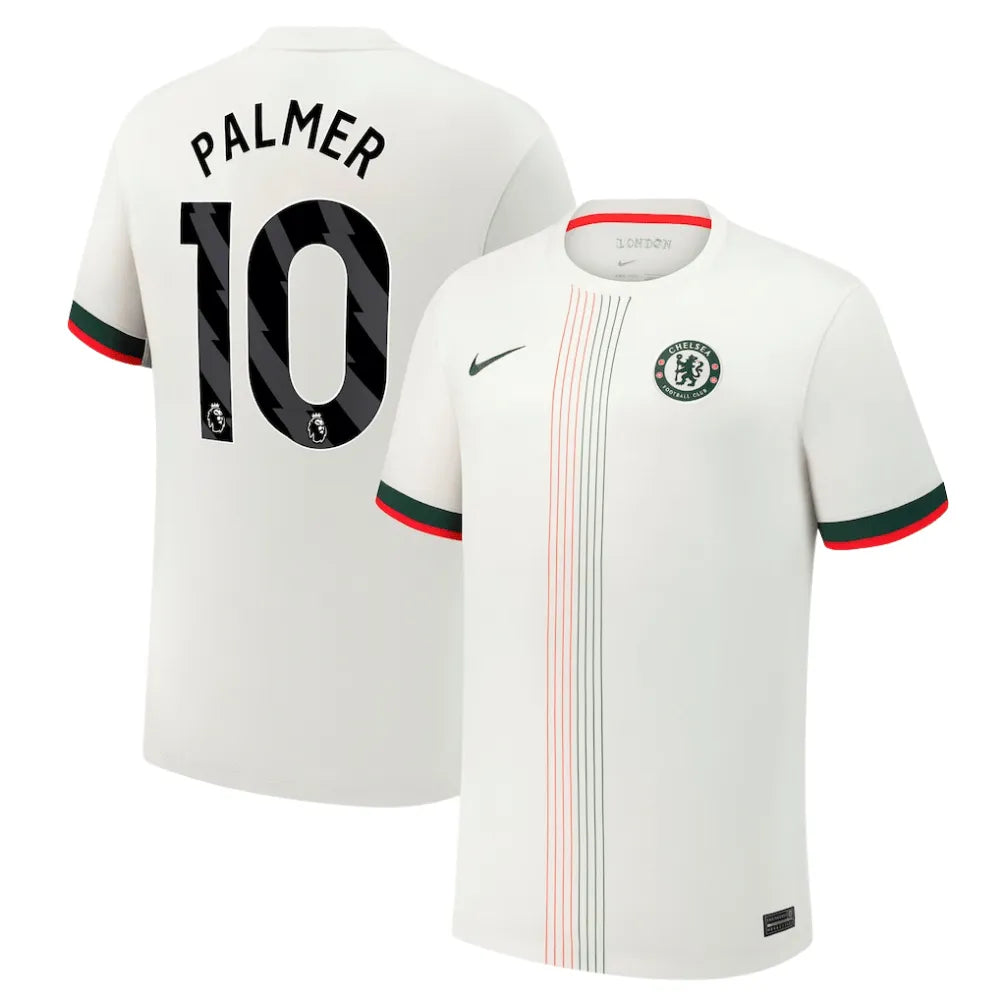 Camisa Chelsea II 25/26 Away Torcedor Masculina Branca Palmer 10