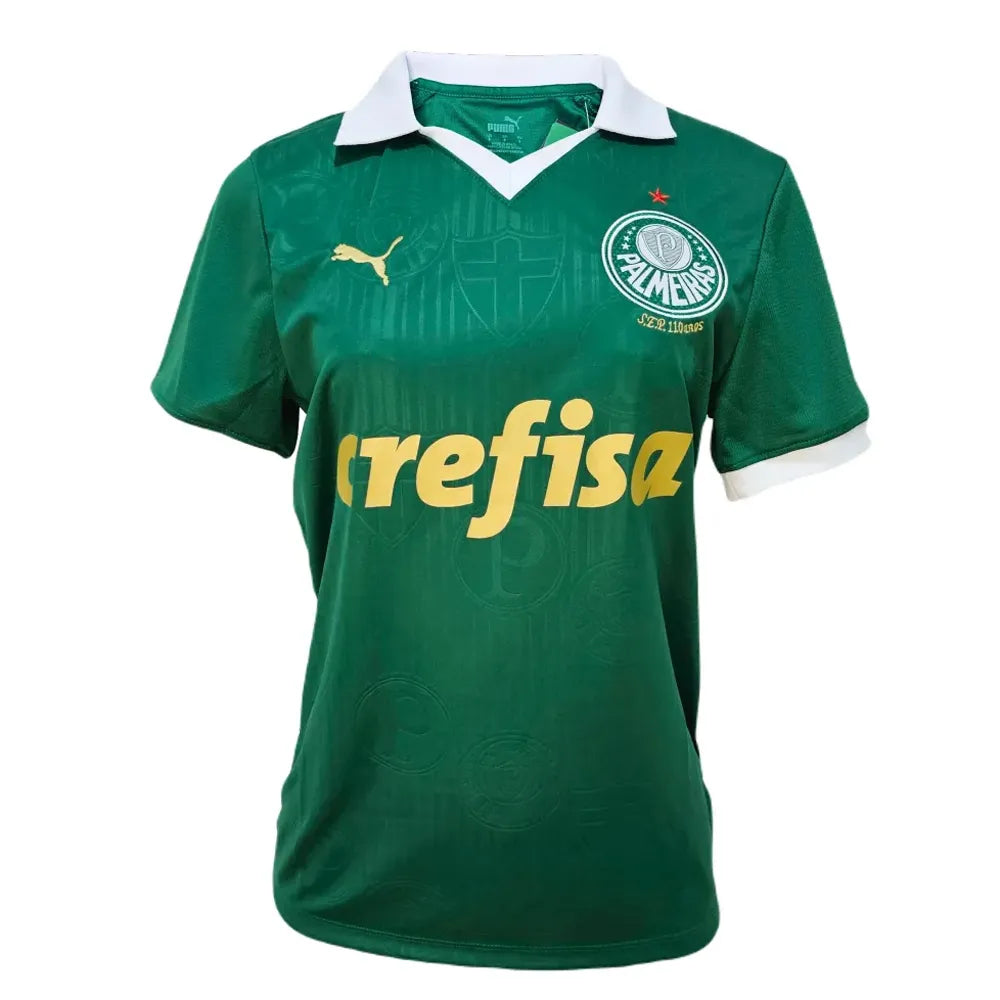 Camisa Palmeiras 25/26 I Home Verde Torcedor Feminino