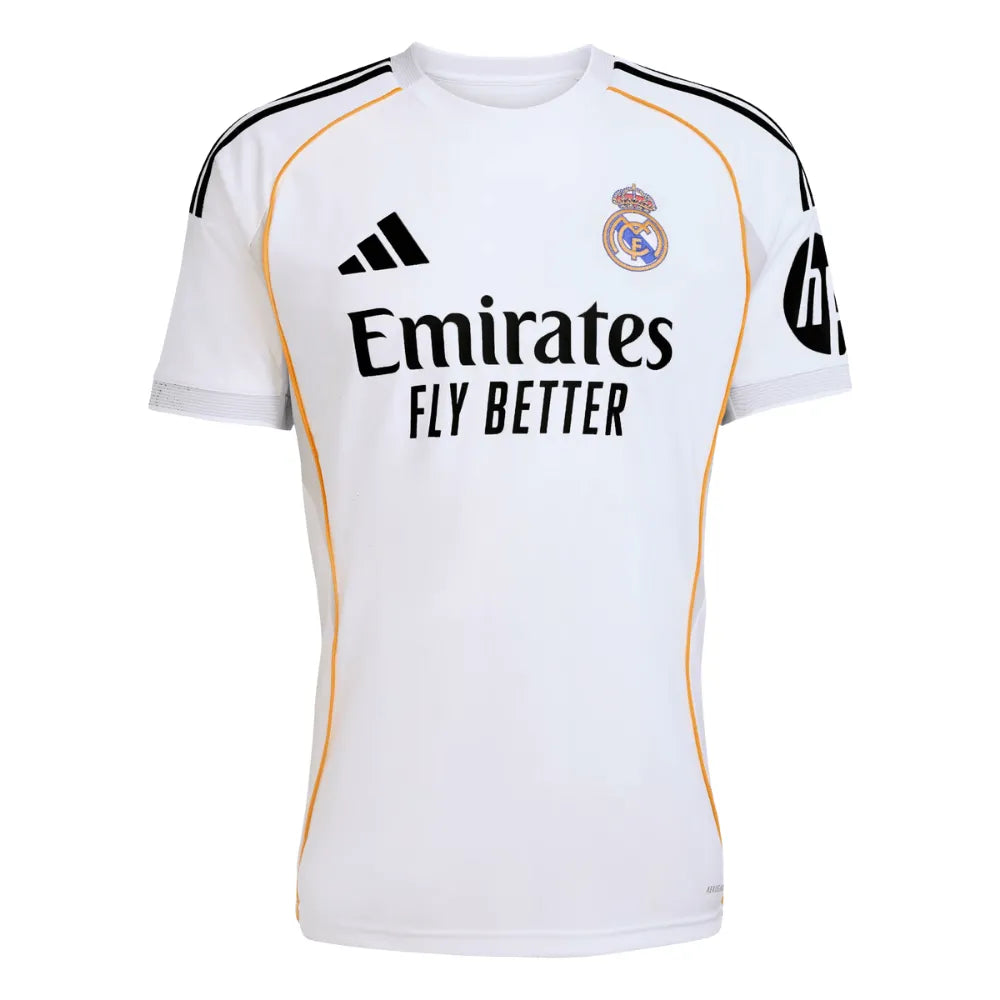 Camisa Real Madrid I 25/26 Torcedor Masculina Branca