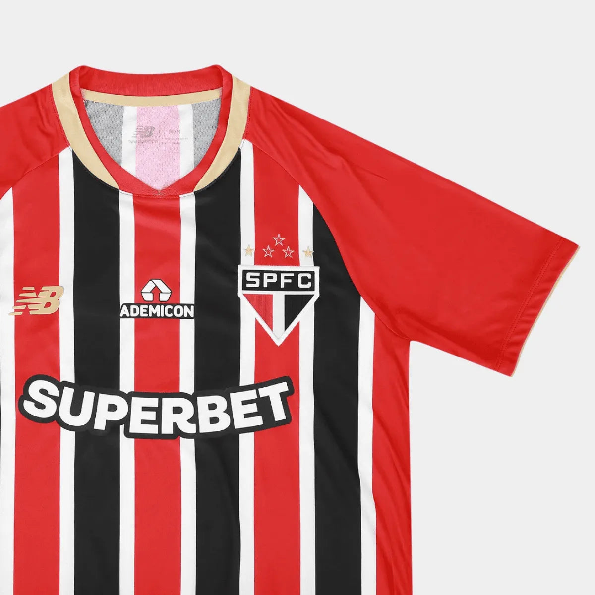 Camisa São Paulo FC 25/26 II Listrada Torcedor Masculina