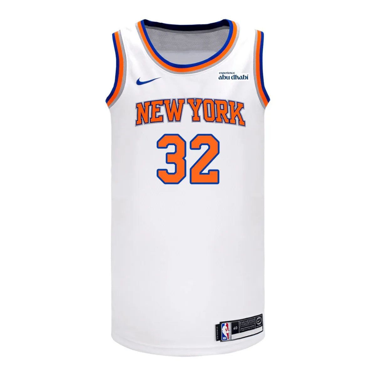 Regata NBA New York Knicks Association Edition Branca Jersey Karl Anthony Towns 32