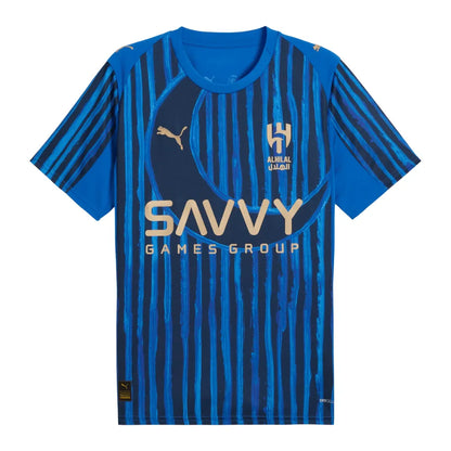 Camisa Al Hilal Saudi 2025 Mundial Azul Torcedor Masculina
