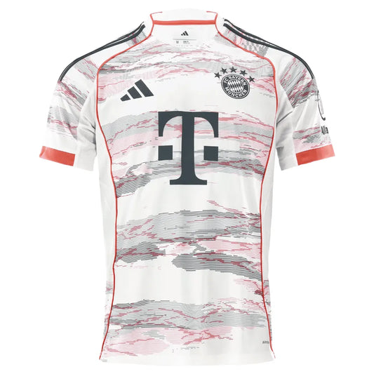 Camisa Bayern de Munique 25/26 II Away Torcedor Masculina Branca
