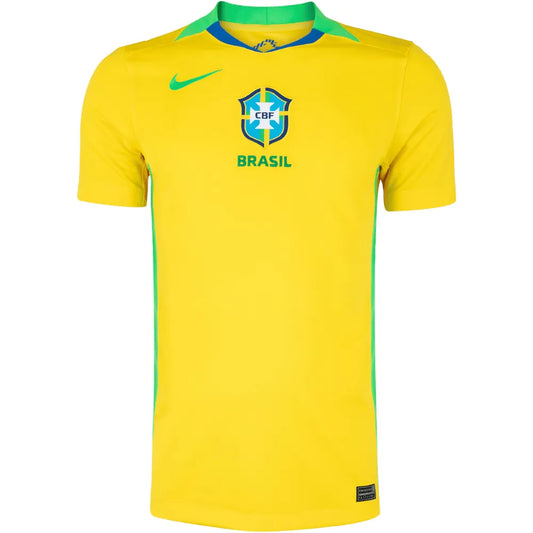 Camisa Brasil Seleção Brasileira I 25/26 Torcedor Masculina Amarela