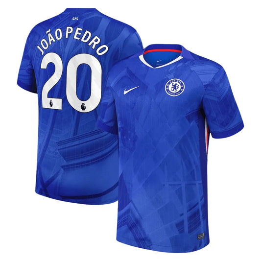 Camisa Chelsea I 25/26 Home Torcedor Masculina Azul João Pedro 20
