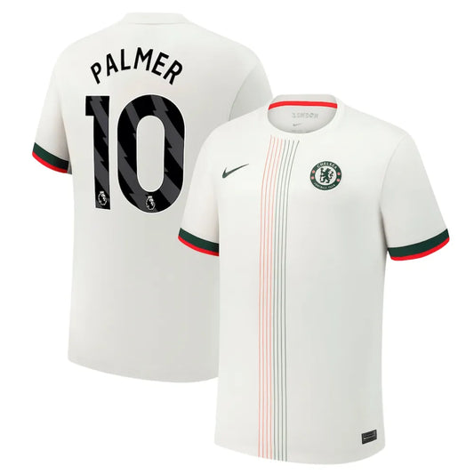 Camisa Chelsea II 25/26 Away Torcedor Masculina Branca Palmer 10