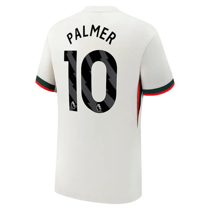Camisa Chelsea II 25/26 Away Torcedor Masculina Branca Palmer 10