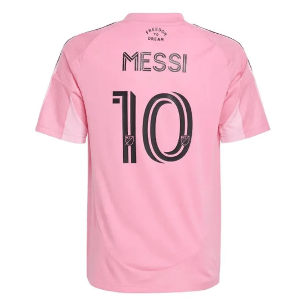 Camisa Inter de Miami I Home 25/26 Masculina Torcedor Rosa Lionel Messi 10