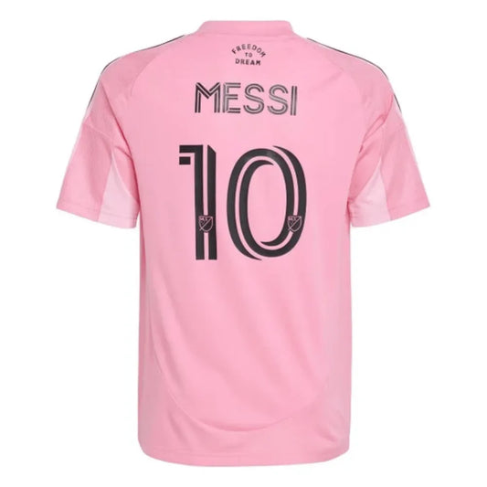 Camisa Inter de Miami I Home 25/26 Masculina Torcedor Rosa Lionel Messi 10