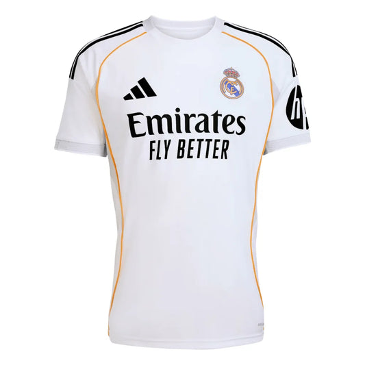 Camisa Real Madrid I 25/26 Torcedor Masculina Branca