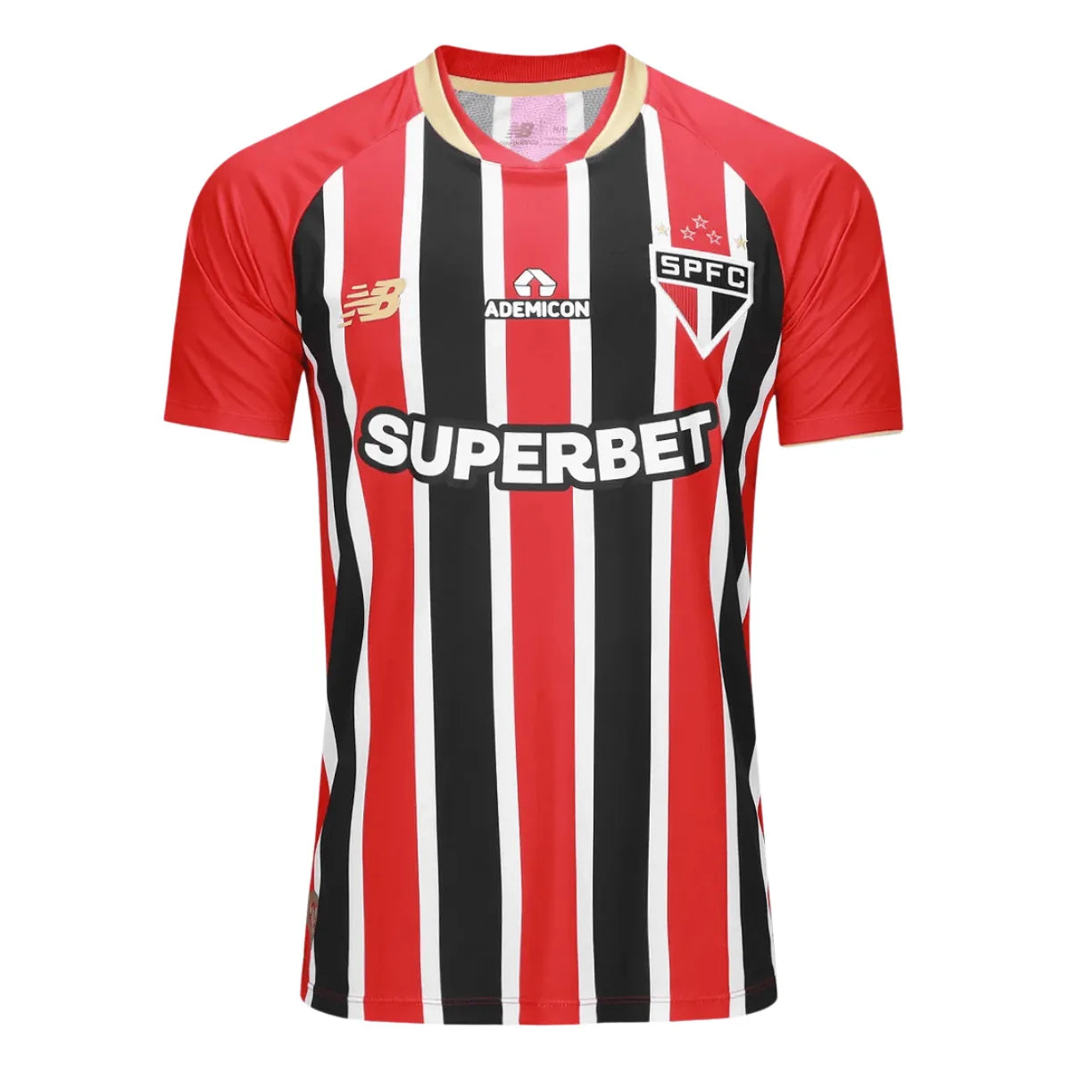 Camisa São Paulo FC 25/26 II Listrada Torcedor Masculina