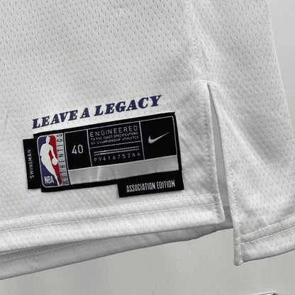 Regata NBA Los Angeles Lakers Association Edition Swingman Jersey Luka Doncic 77 Branca