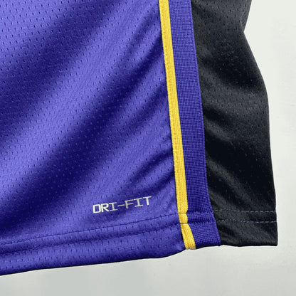 Regata NBA Los Angeles Lakers Jordan Statement Edition Swingman Jersey Luka Doncic 77 Roxa