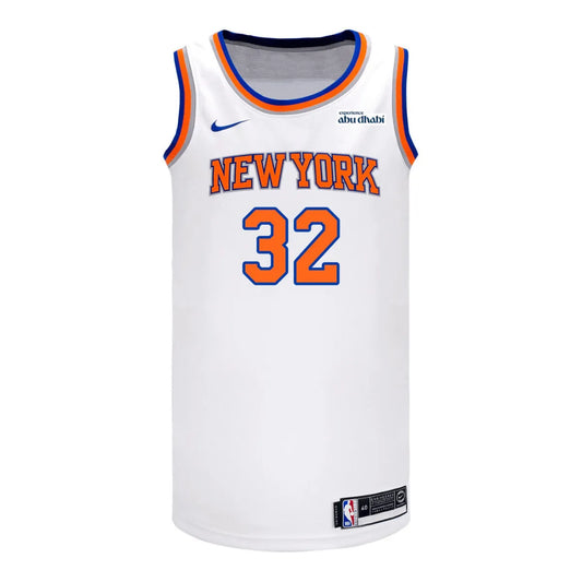 Regata NBA New York Knicks Association Edition Branca Jersey Karl Anthony Towns 32