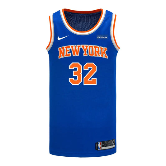 Regata NBA New York Knicks Icon Edition Jersey Azul Karl Anthony Towns 32