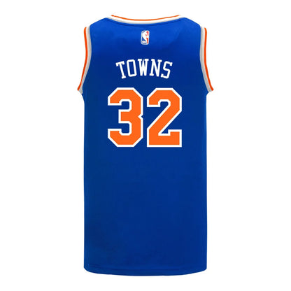 Regata NBA New York Knicks Icon Edition Jersey Azul Karl Anthony Towns 32